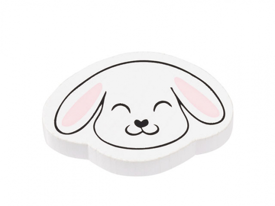 Schnulli Holzformen DL horizontal - Btl. 1 Hasenkopf 60 x 40 x 10 mm,