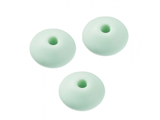 Schnulli-Silikon Linse 12 mm, Btl. à 6 St. mint,