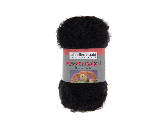 Schoeller+Stahl Puppengarn schwarz
