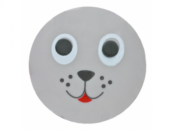 Seehundknopf Polyamidmit Öse ø 15mm taupe 