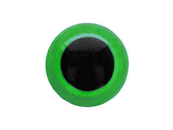 Sicherheitsauge ø 20 mm grün-schwarz