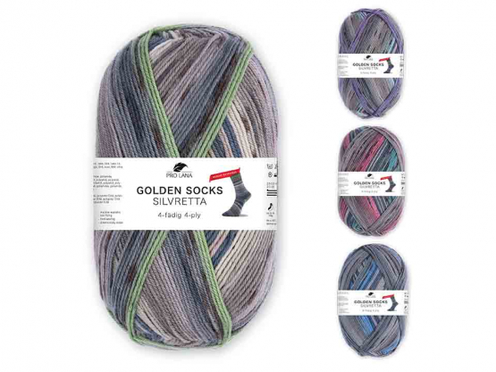 Sockenwolle  Merino Extrafein Silvretta 