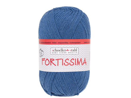 Sockenwolle Fortissima 100 uni Farbe 2100 taube