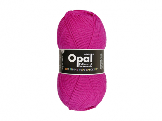 Sockenwolle Opal 6fädig uni pink