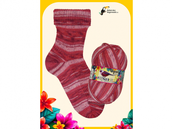 Sockenwolle Opal Regenwald 22 Jongleur der Lüfte
