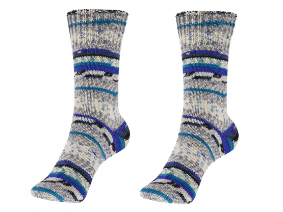 Sockenwolle Sockina color Nostalgie-see