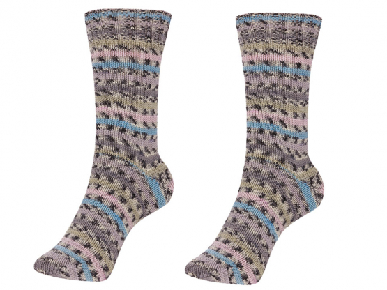 Sockenwolle Sockina color Farbe 338 kristall