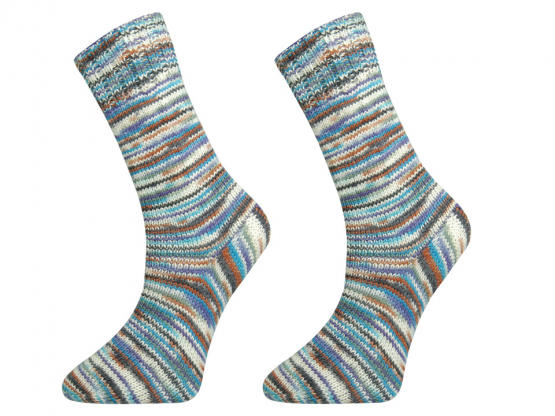 Sockenwolle Supersocke Bambus color Sort. 380 Farbe 3132