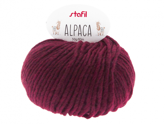 Stafil Alpaca Farbe 65 dunkelrot