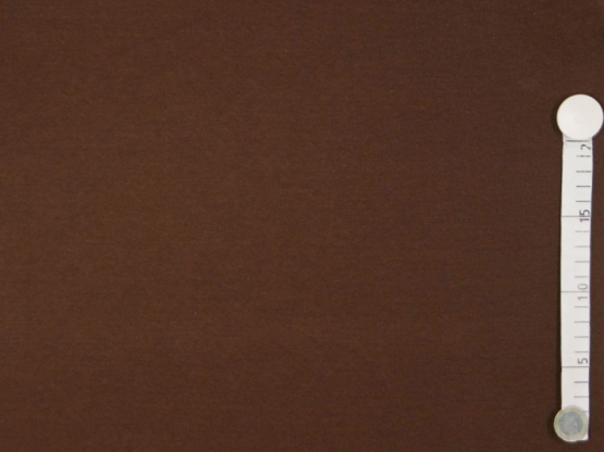 Swetshirt Stoff winterqualität innen flauschig kastanienbraun 