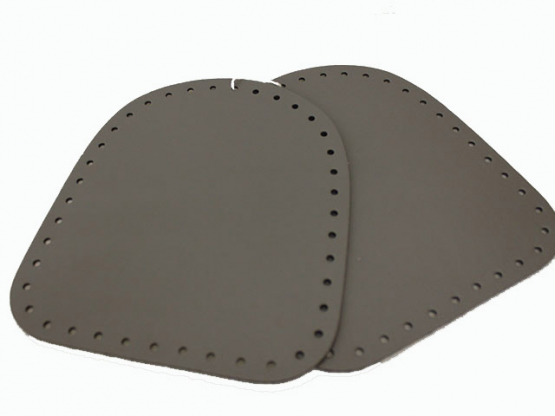 Taschen-Seitenteile ecoline 18x20cm paarweise-grau 