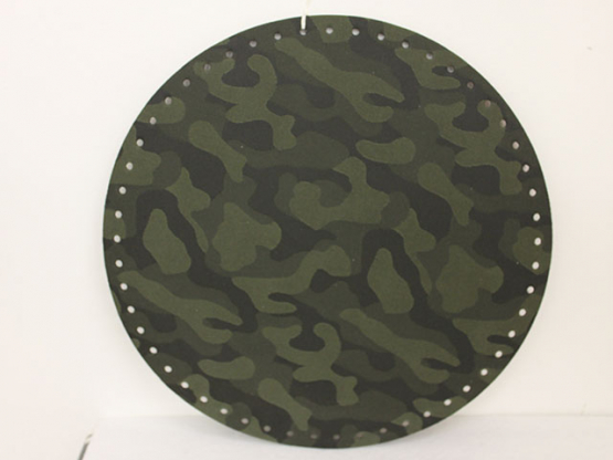 Taschenboden superlux militare grün Ø 28cm 