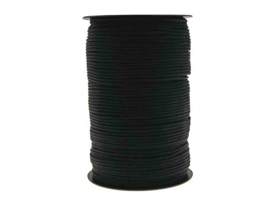Taschenhäkelgarn Thai Cord ø 3mm schwarz