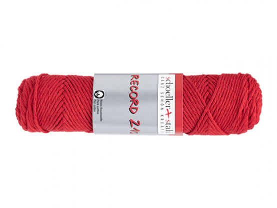 Topflappengarn Record 210 kirsch