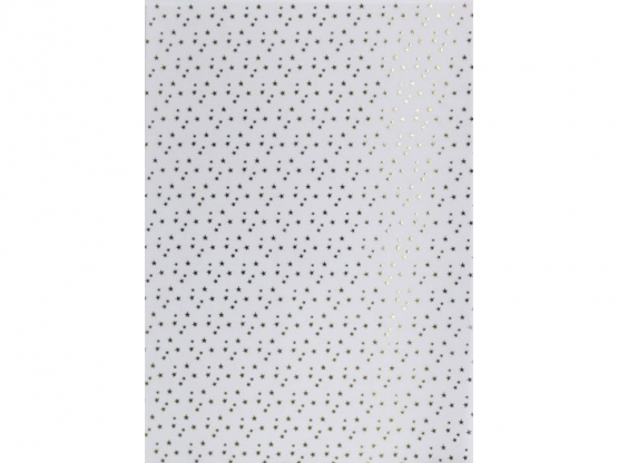 Transp.Papier Sterne gold A 4 