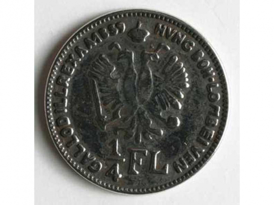 Vollmetallknopf - Größe: 23mm - Farbe: altsilber 