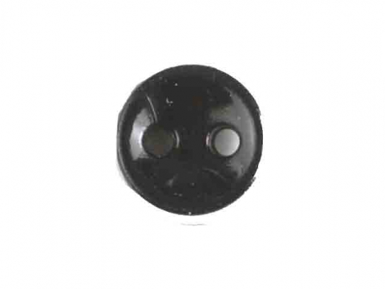 winziger Puppenknopf - Größe: 7mm - Farbe: schwarz - Art.Nr. 150170 