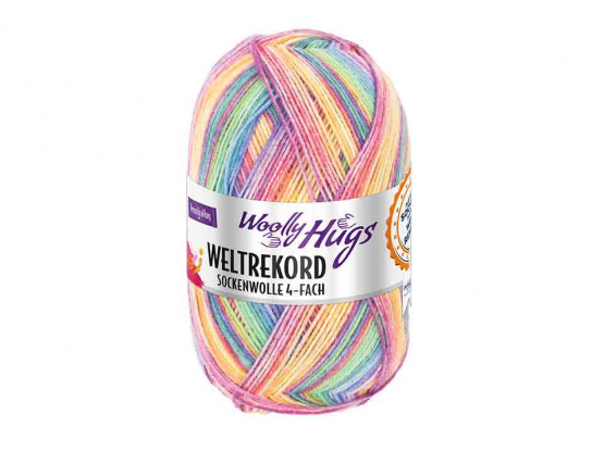 Wolly Hugs Weltrekord Sockenwolle frühling