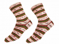 Sockenwolle Sensitive Socks grün-lachs-bordeaux grün-lachs-bordeux