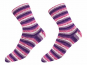 Sockenwolle Sensitive Socks gelbgrün-braun-weiss