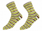 Sockenwolle Sensitive Socks rot-orange-grau