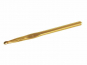 addiPure Wollhäkelnadel gold eloxiert ohne Griff 15cm 12,0 mm goldfarbig 12,0