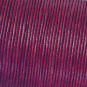 Baumwollkordel ø 1 mm gewachst rot