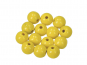 Holzperlen 10 mm gelb