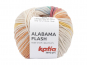 Katia Alabama Flash Farbe 107 naturweiß-helljeans-ocker-rostrot