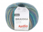 Katia Brahma Farbe 301 orange-fuchsia-blau