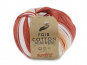 Katia Fair Cotton Mariner weiß -rot-minzgrün-hellorange