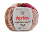 Katia Merino Baby Plus Farbe 215 rosé-braun-lachsorange-weiß