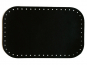 Taschenboden rechteckig Ecoline 18x28cm Kunstleder schwarz