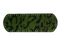 Taschenboden superlux Leder 36x12cm mlitare grün militariegrün